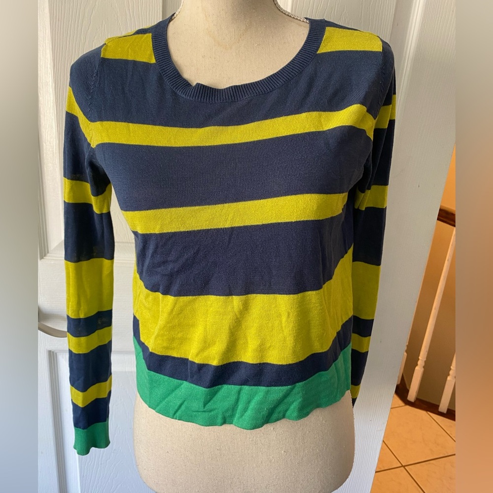 Striped Long Sleeve Sweater
